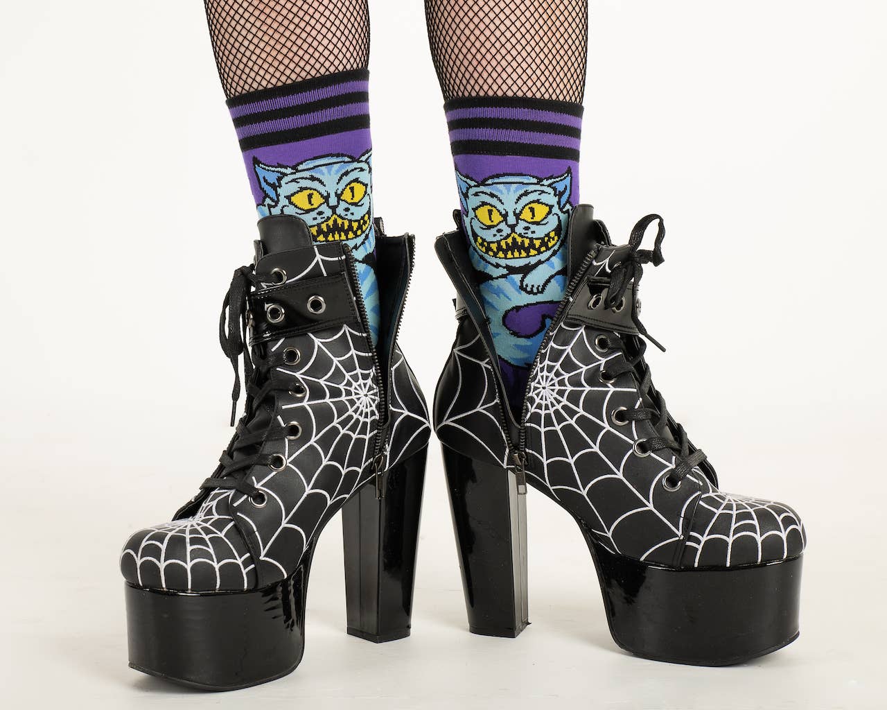 Cheshire Cat Socks - Angel's House of Design Co.