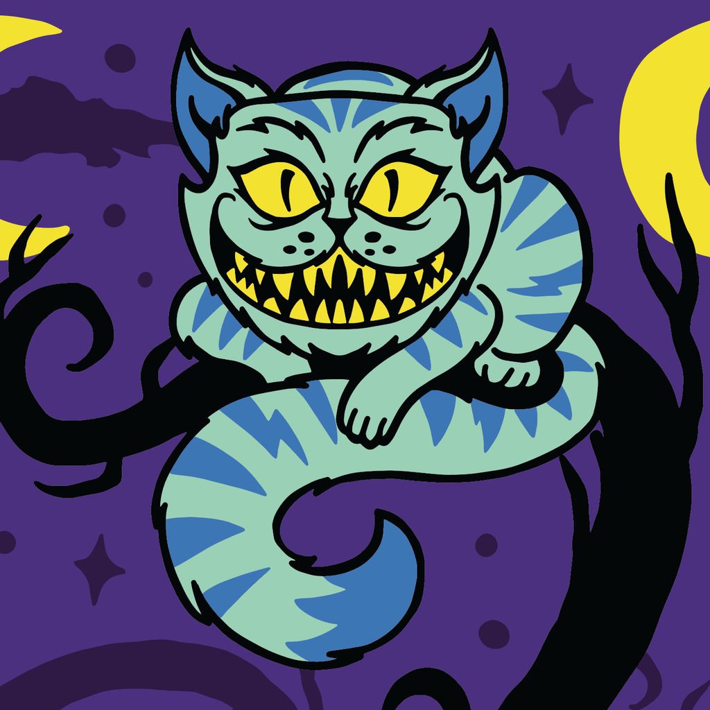 Cheshire Cat Socks - Angel's House of Design Co.