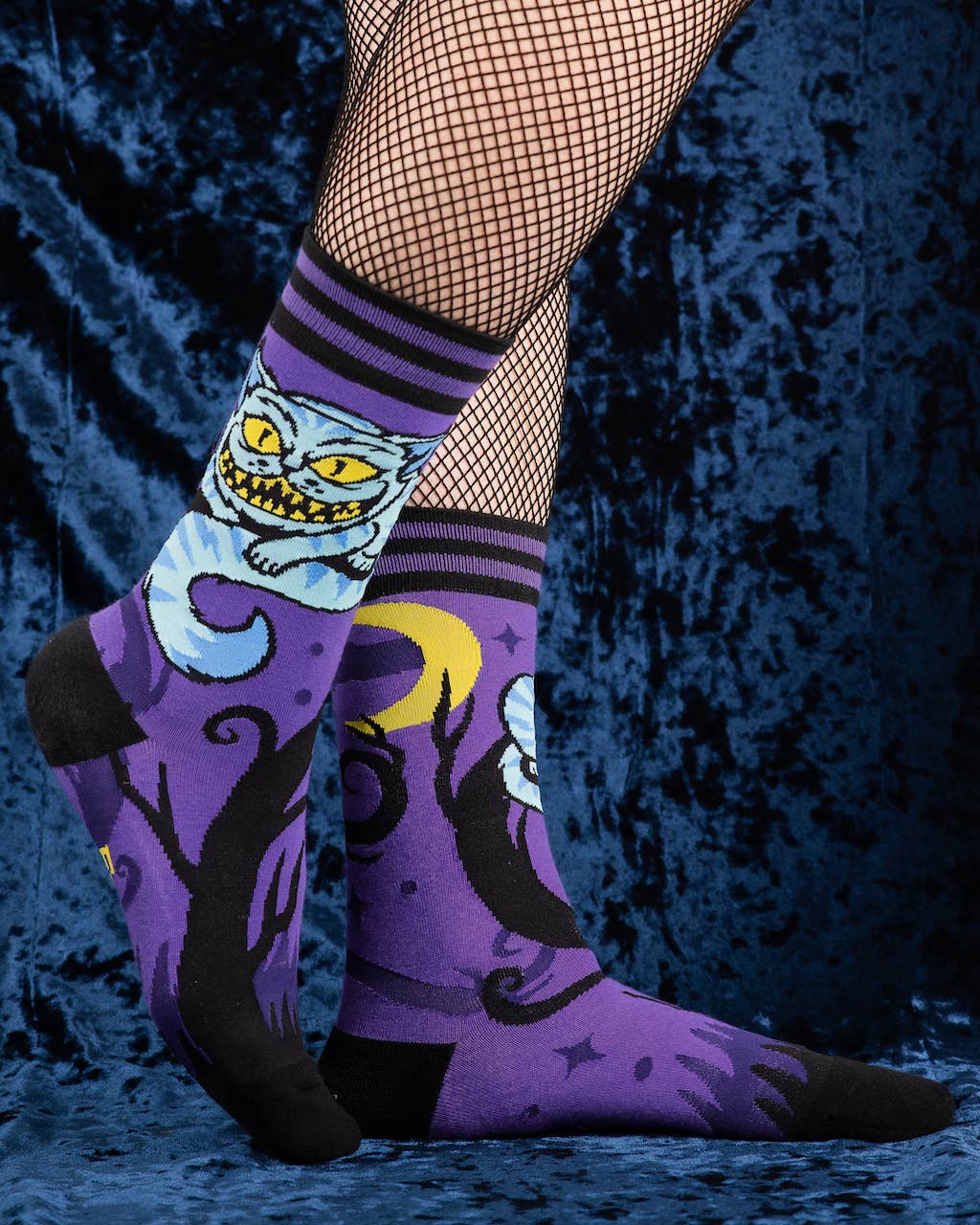 Cheshire Cat Socks - Angel's House of Design Co.