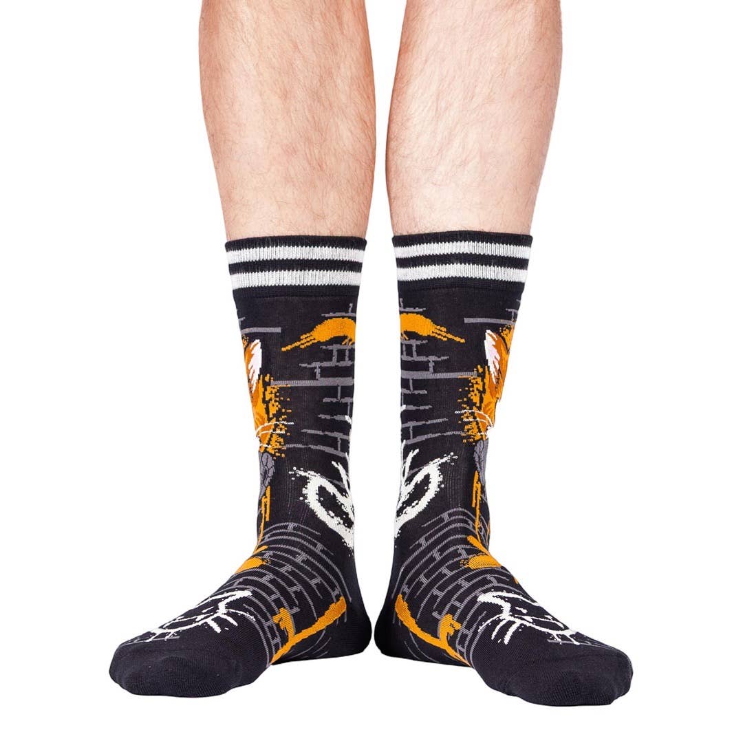 Claw and Disorder Crew Socks - Angel's House of Design Co.