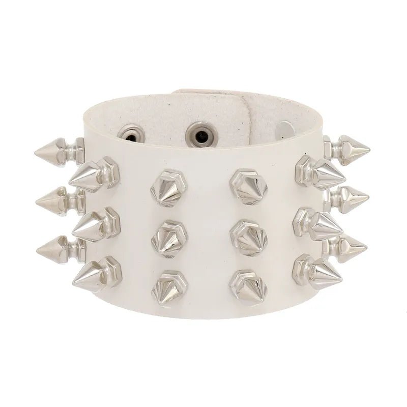 Colored Spike Cuff Bracelets - Angel's House of Design Co.