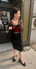 Corporate Goth Pencil Skirt - Angel's House of Design Co.