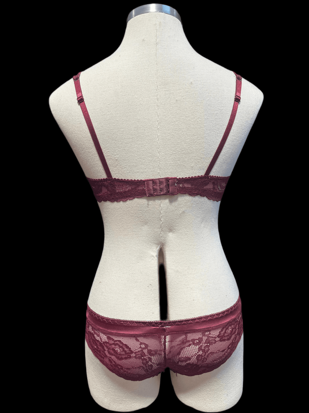 Crimson Killer Bra & Panty Set - Angel's House of Design Co.