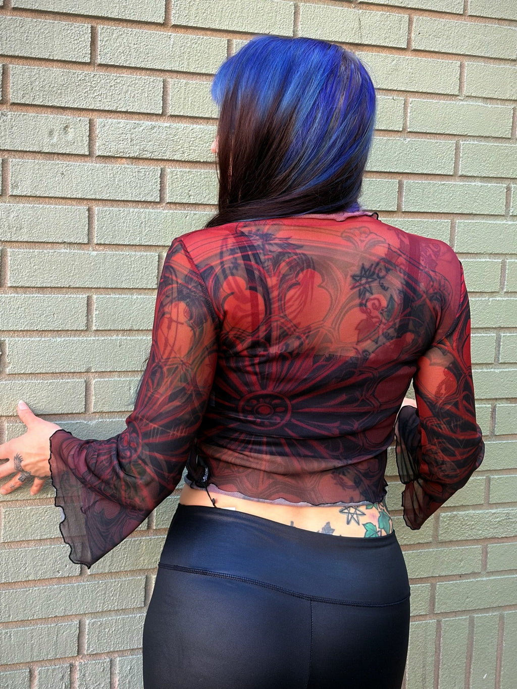 Crimson Reliquary Top - Angel's House of Design Co.