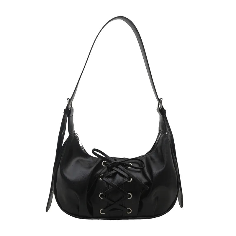 Crossbody Bag Featuring Square Bow Tie Design - Angel's House of Design Co.