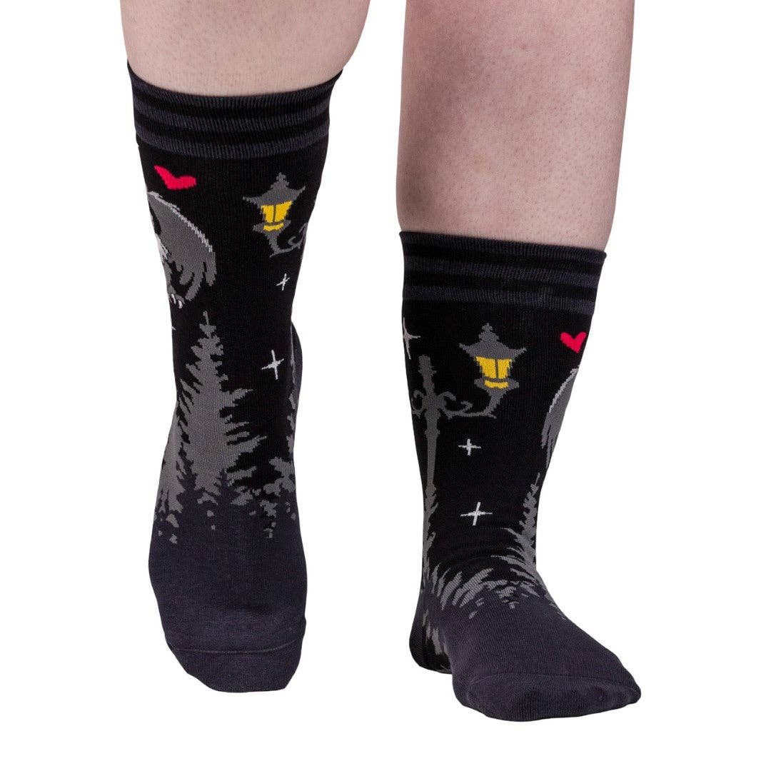 Cute Mothman Crew Socks - Angel's House of Design Co.