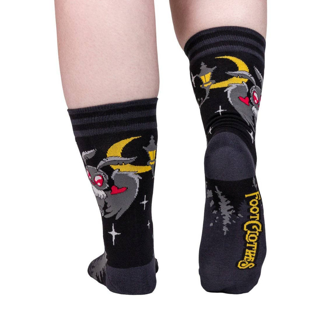 Cute Mothman Crew Socks - Angel's House of Design Co.
