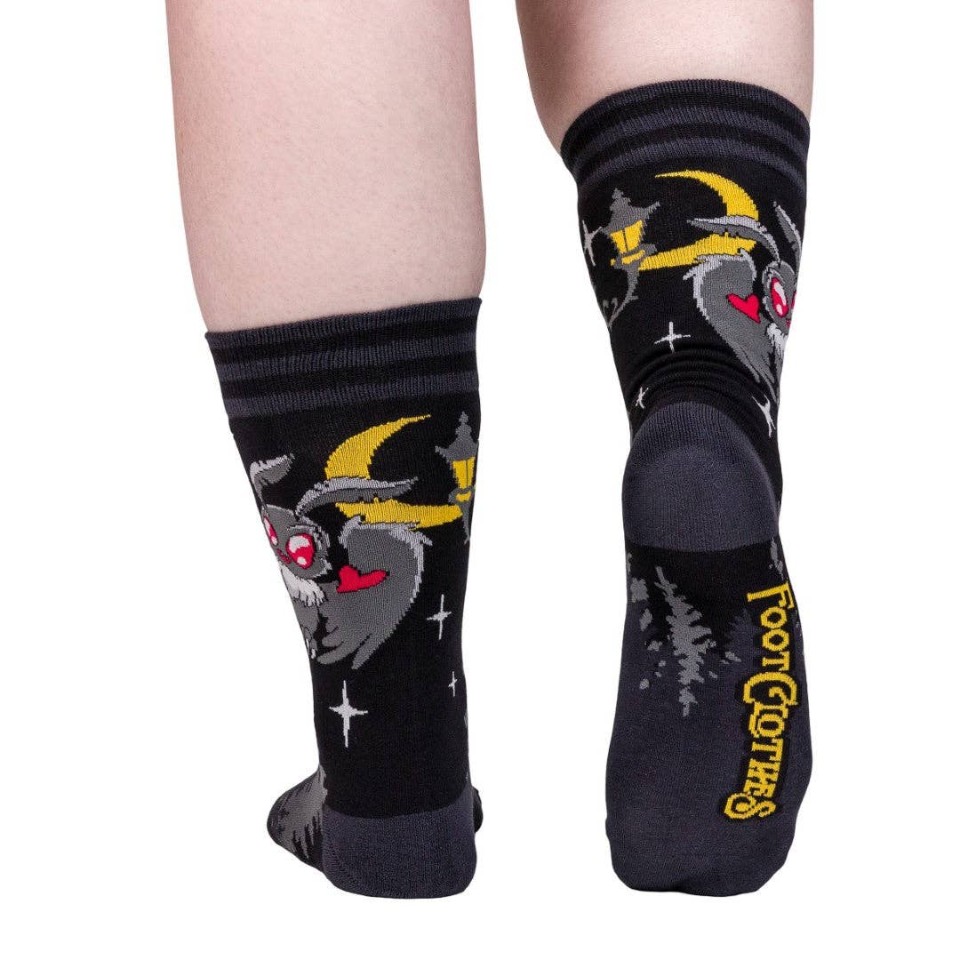 Cute Mothman Crew Socks - Angel's House of Design Co.