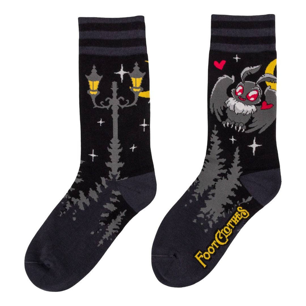 Cute Mothman Crew Socks - Angel's House of Design Co.
