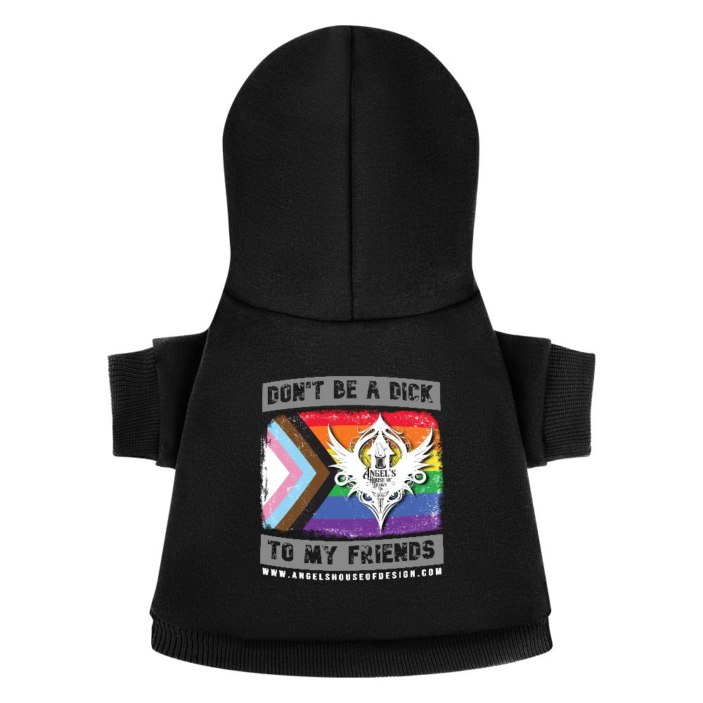 Pet Suit with Hat Black PRIDE 2025