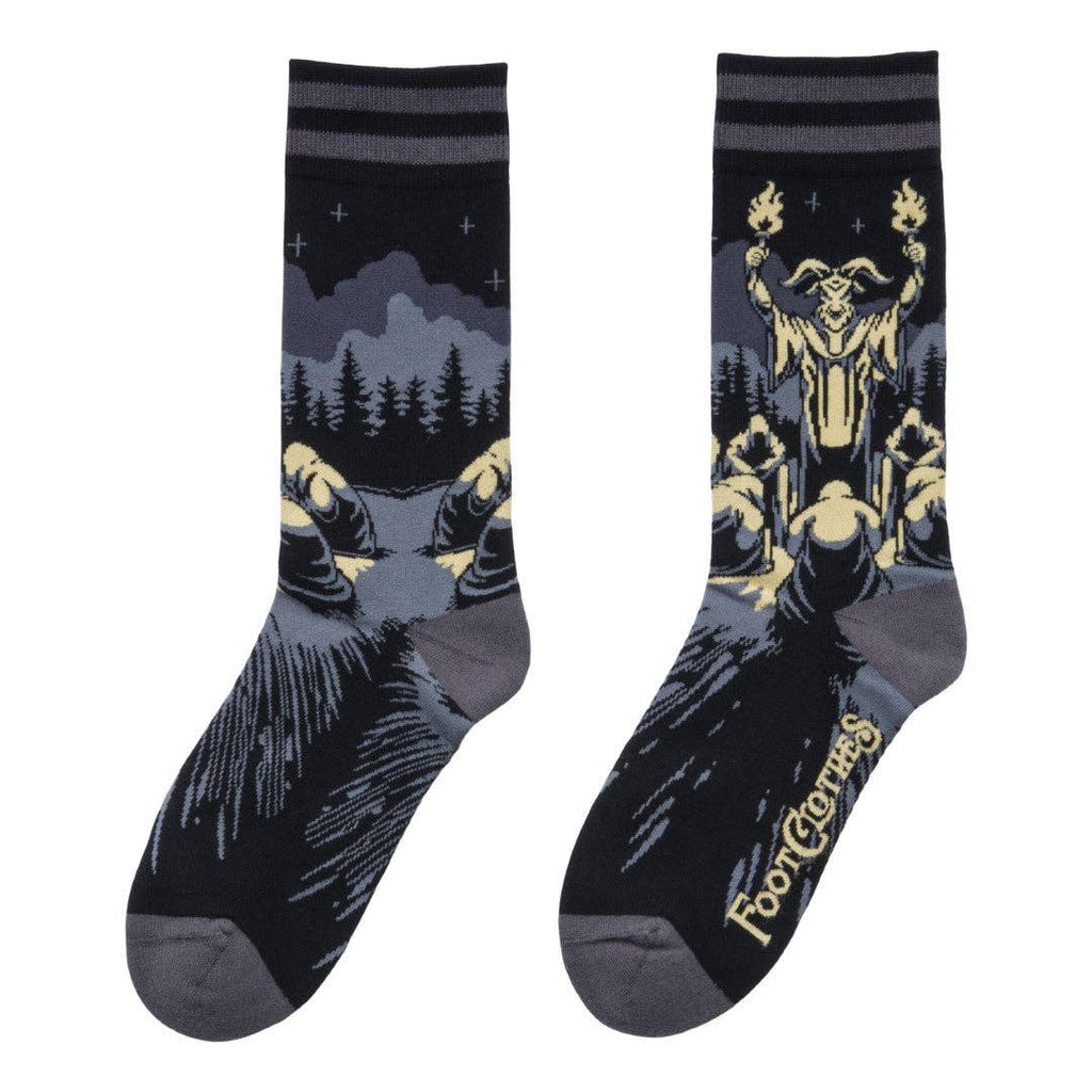 Dance of the Sabbath Crew Socks - Angel's House of Design Co.