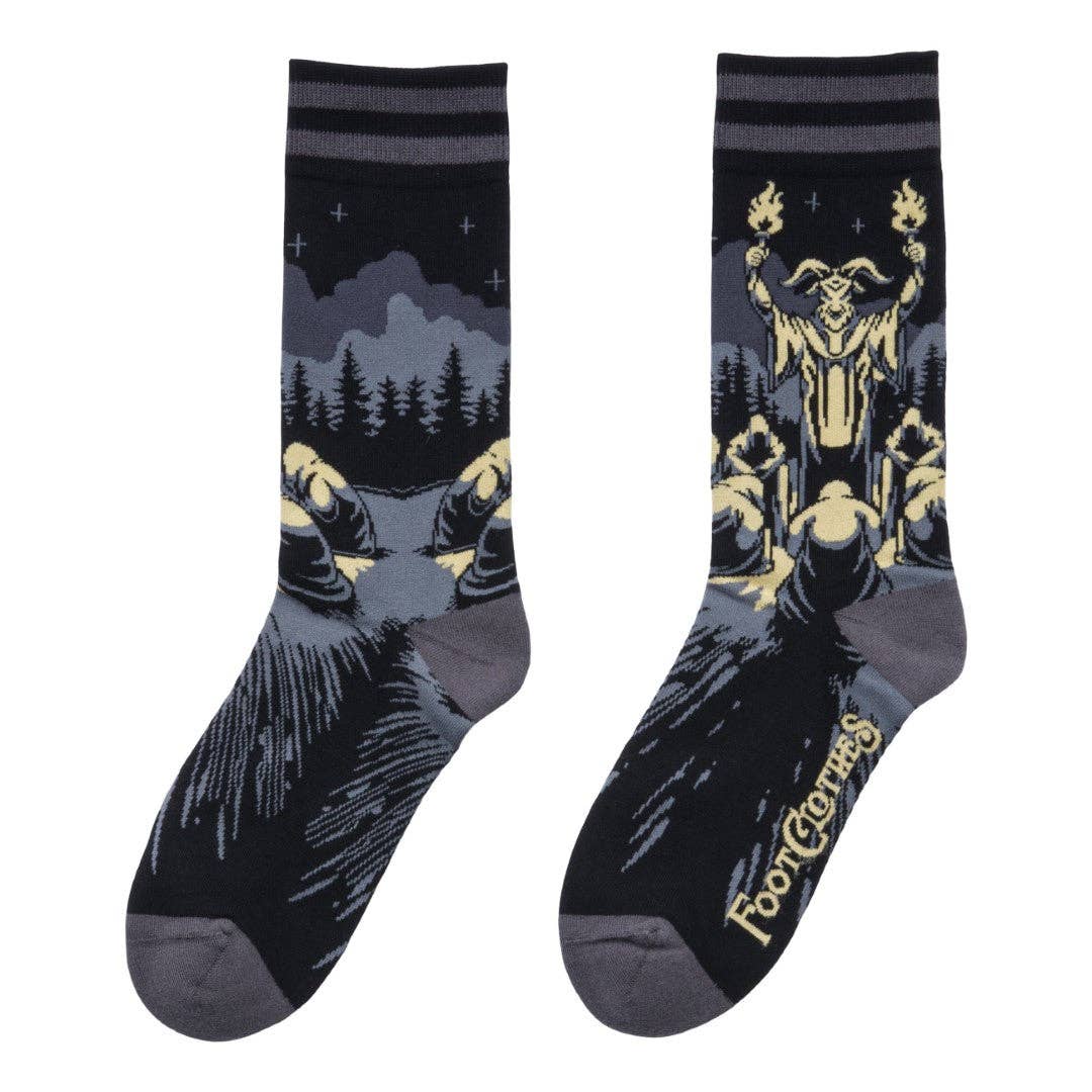 Dance of the Sabbath Crew Socks - Angel's House of Design Co.