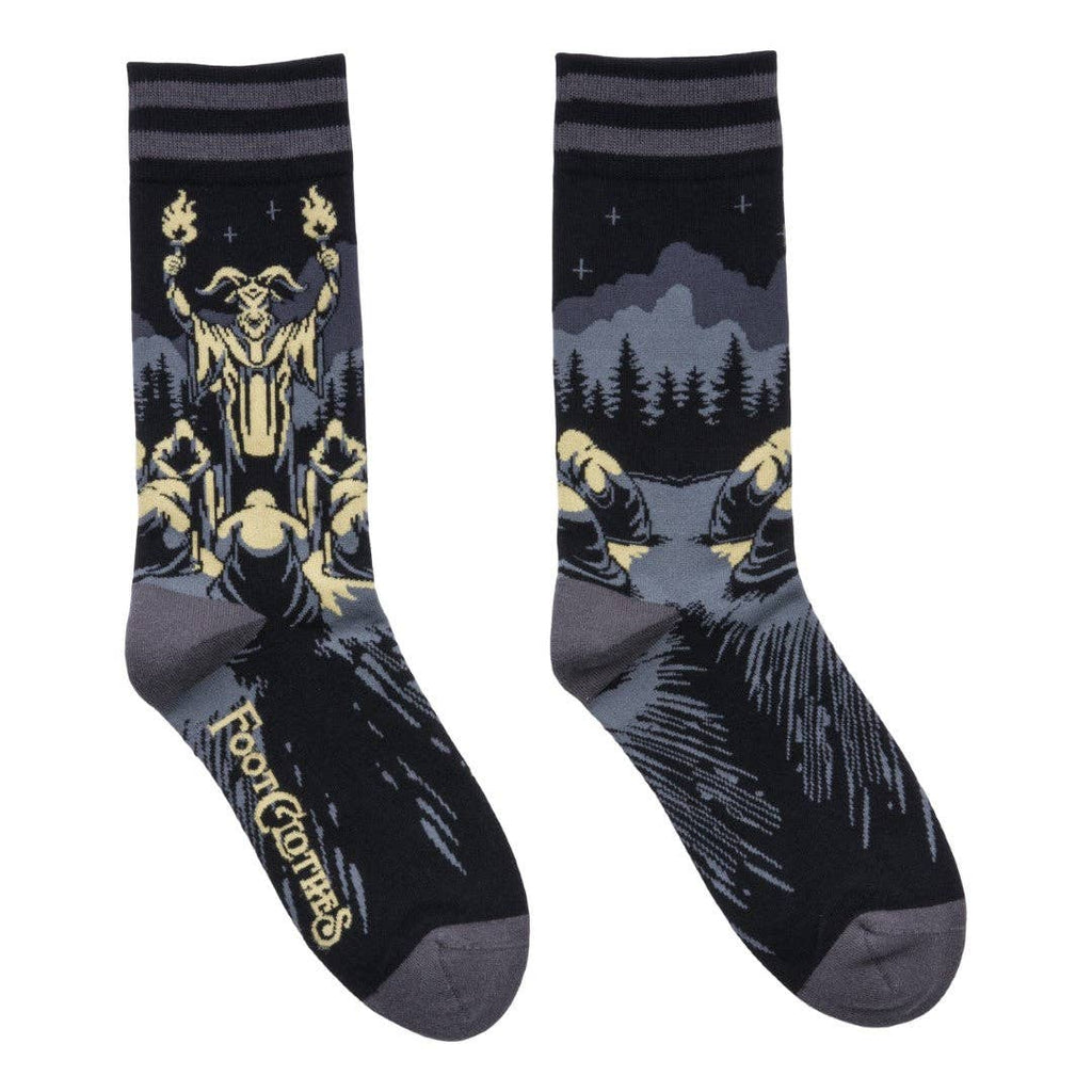 Dance of the Sabbath Crew Socks - Angel's House of Design Co.