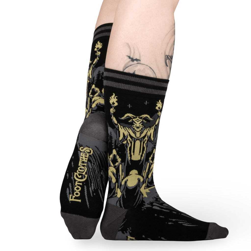 Dance of the Sabbath Crew Socks - Angel's House of Design Co.