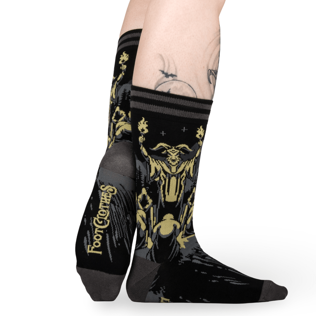 Dance of the Sabbath Crew Socks - Angel's House of Design Co.