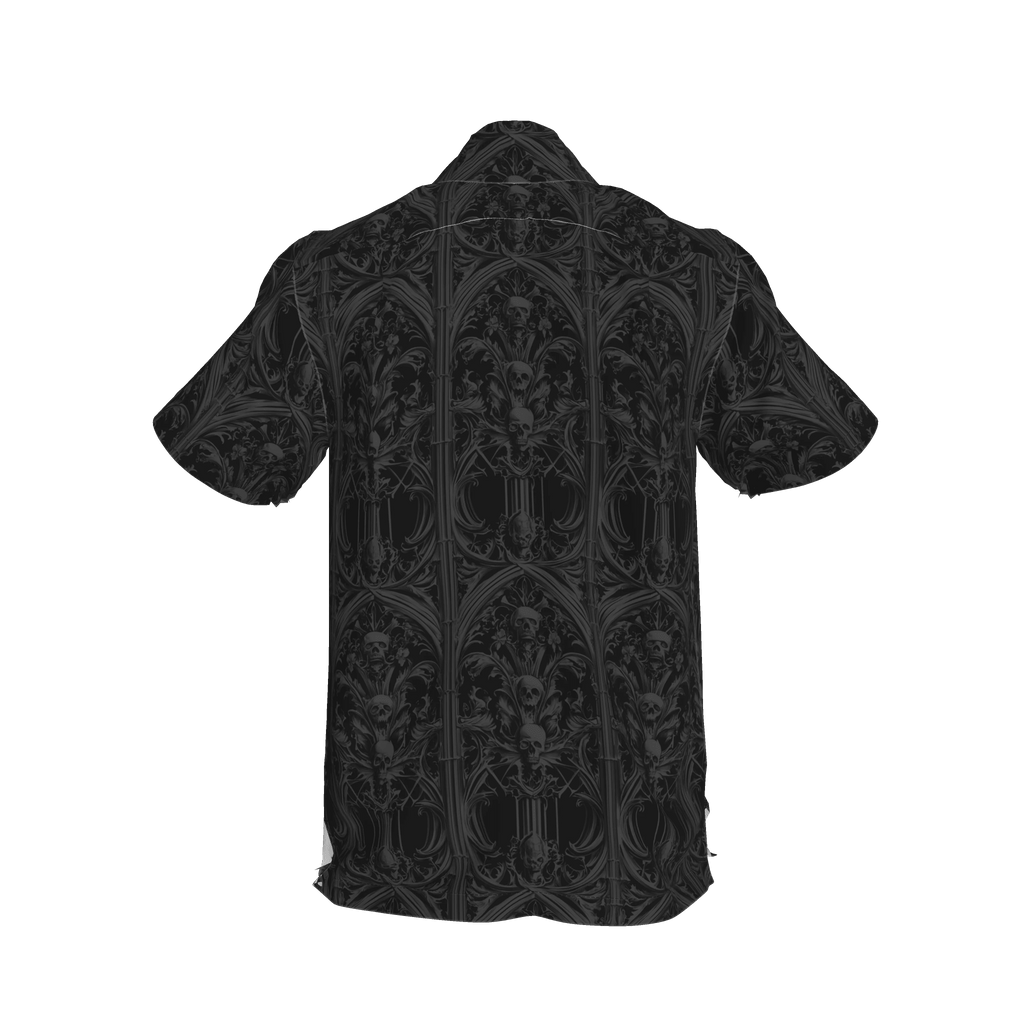 Dark Castle Button Down Shirt - Angel's House of Design Co.