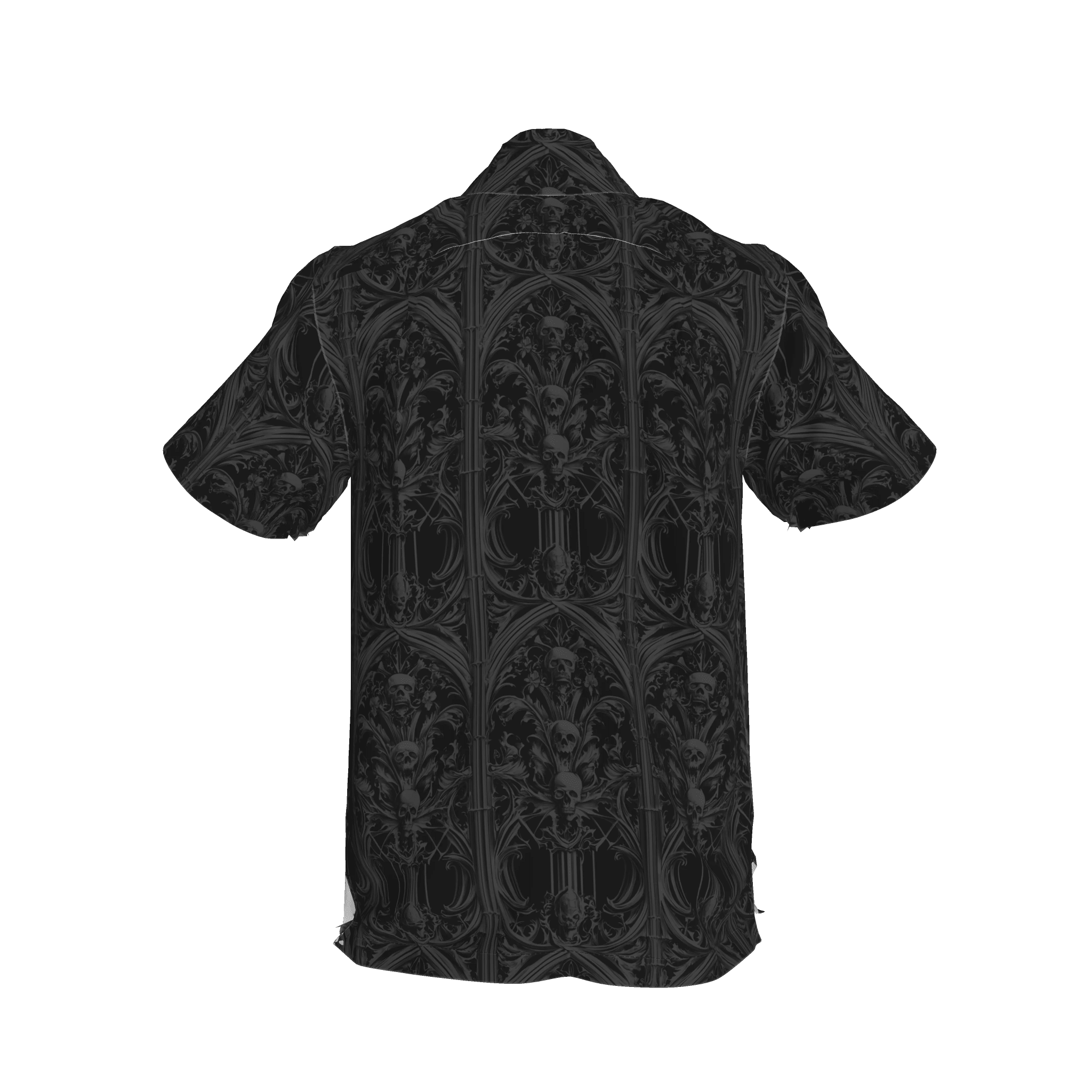 Dark Castle Button Down Shirt - Angel's House of Design Co.