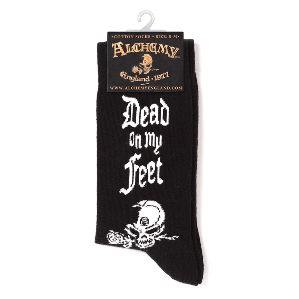 Dead On My Feet Socks - Angel's House of Design Co.