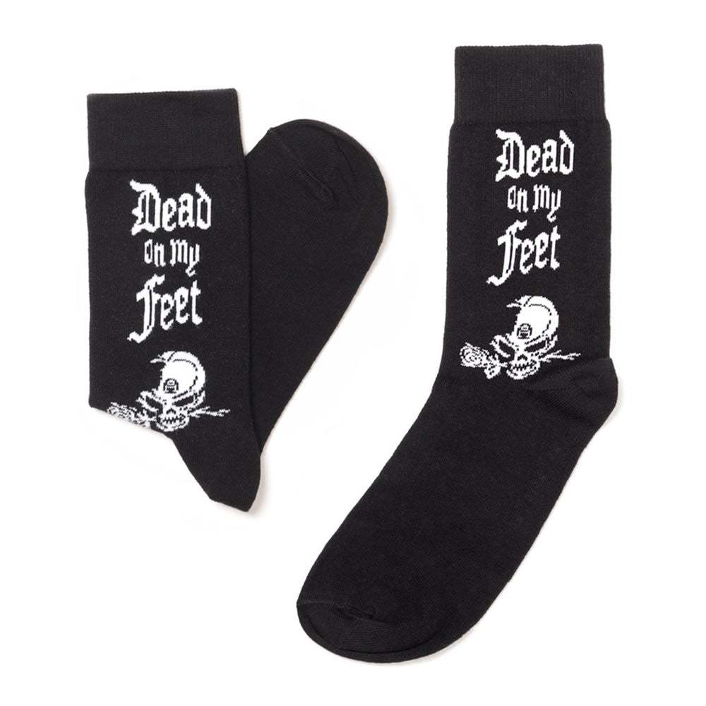 Dead On My Feet Socks - Angel's House of Design Co.