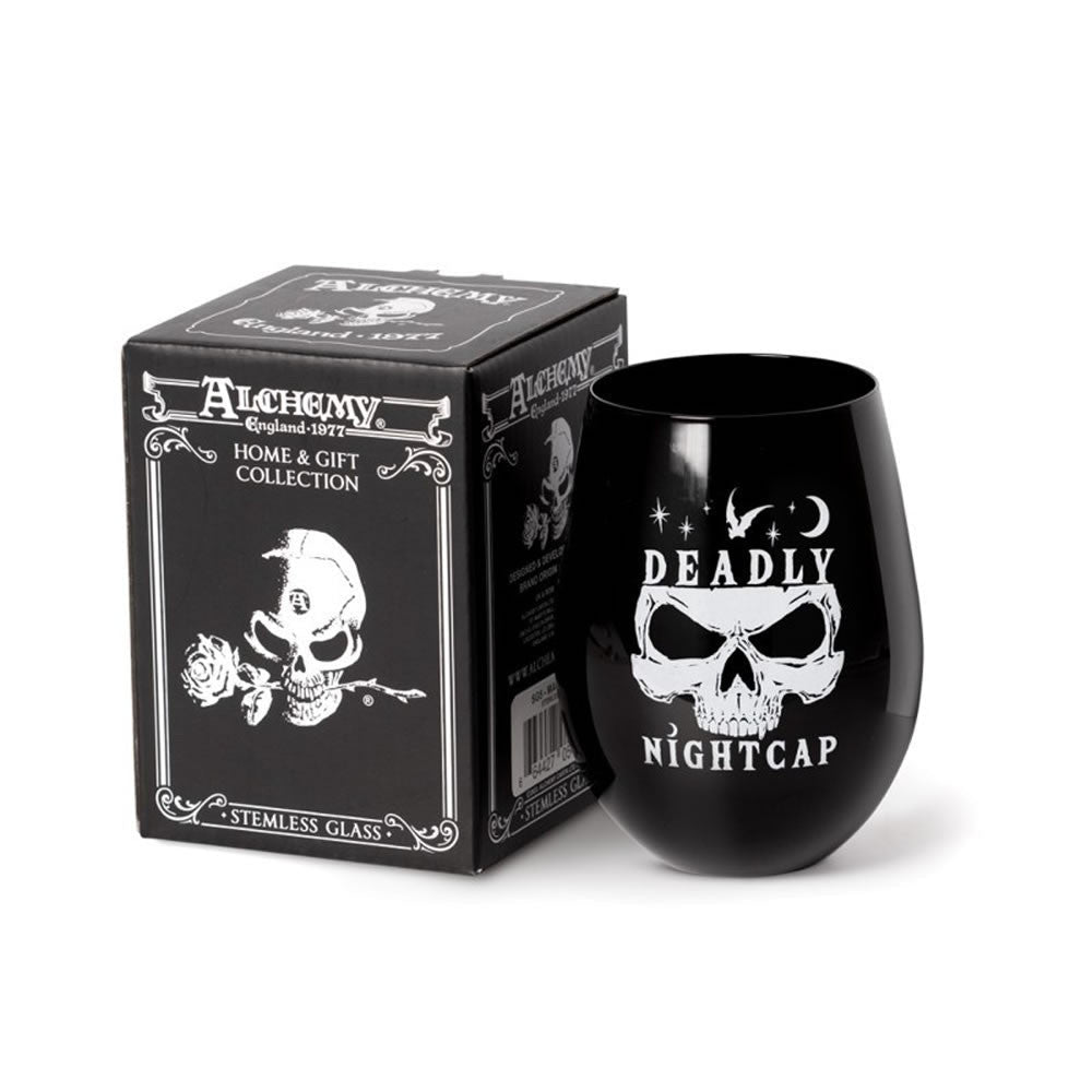 Deadly Nightcap Stemless Glass - Angel's House of Design Co.