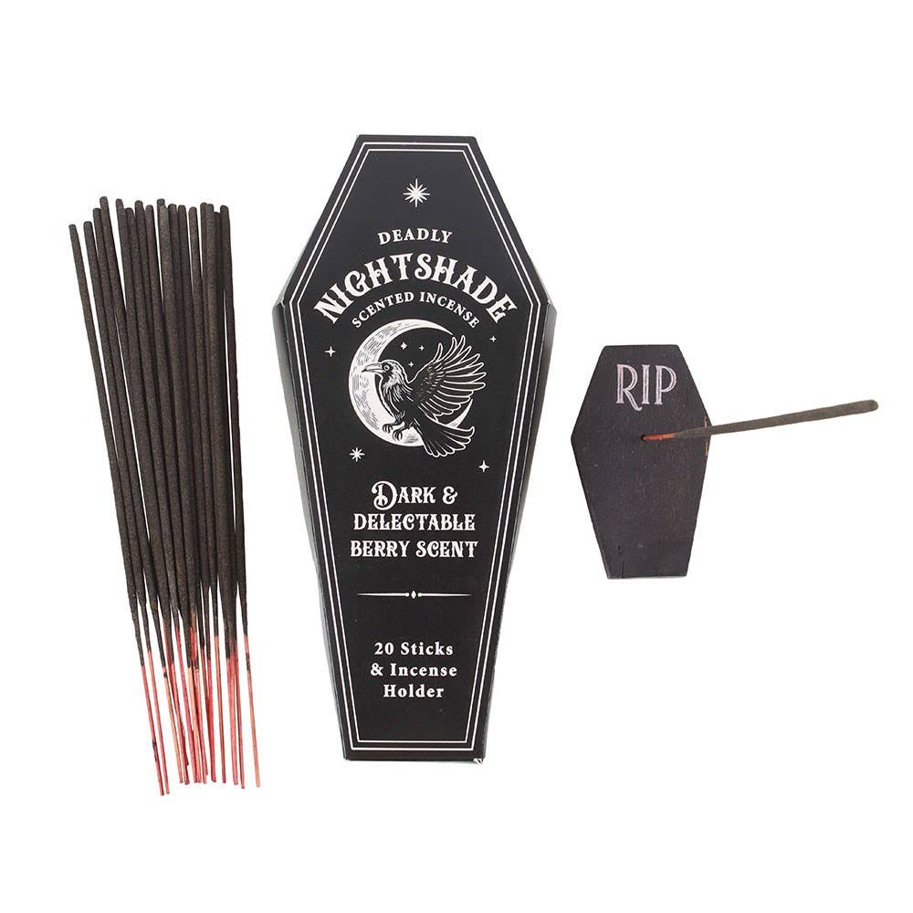 Deadly Nightshade Incense Set - Angel's House of Design Co.