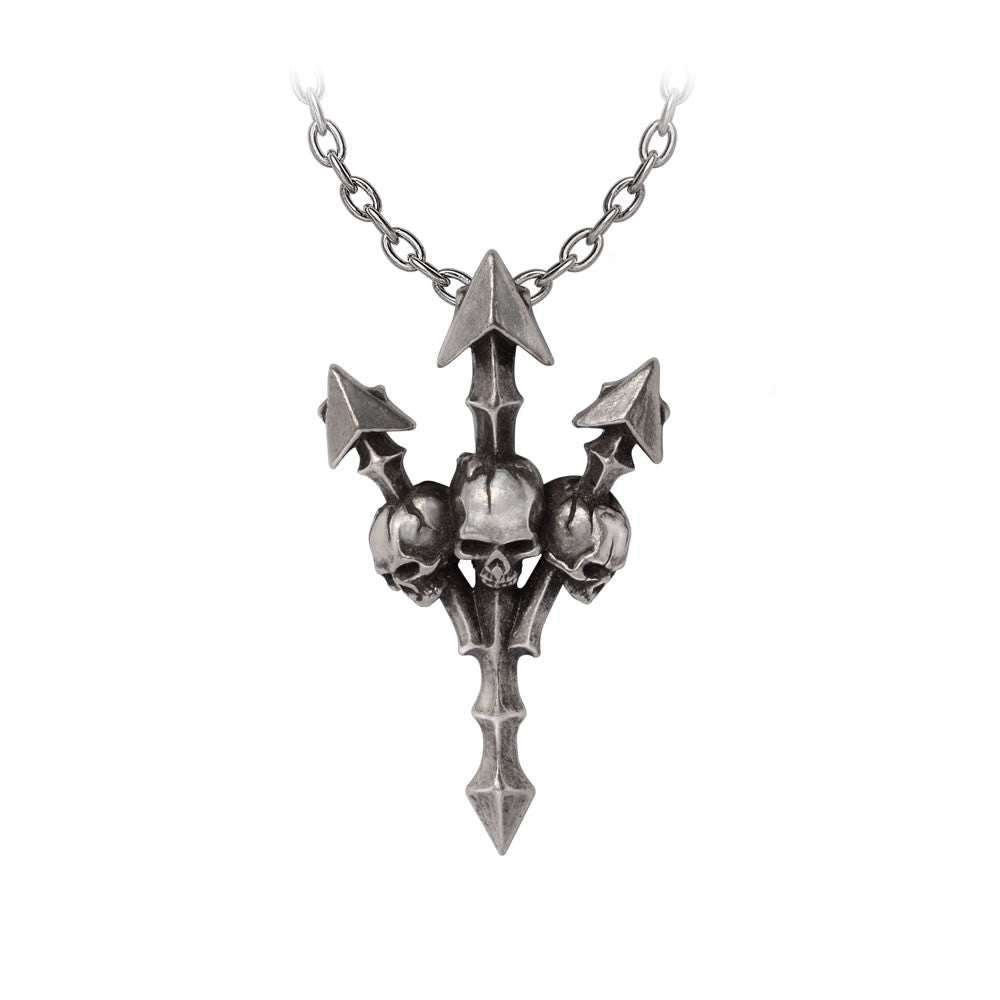 Deadly Trident Pendant - Angel's House of Design Co.