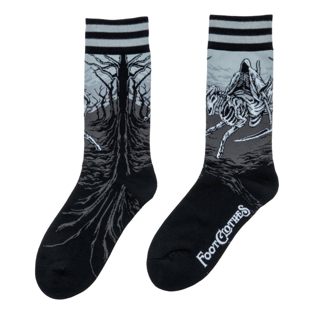 Death on a Pale Horse Crew Socks - Angel's House of Design Co.