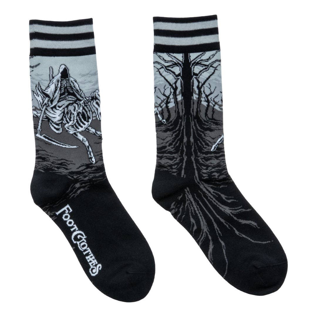 Death on a Pale Horse Crew Socks - Angel's House of Design Co.