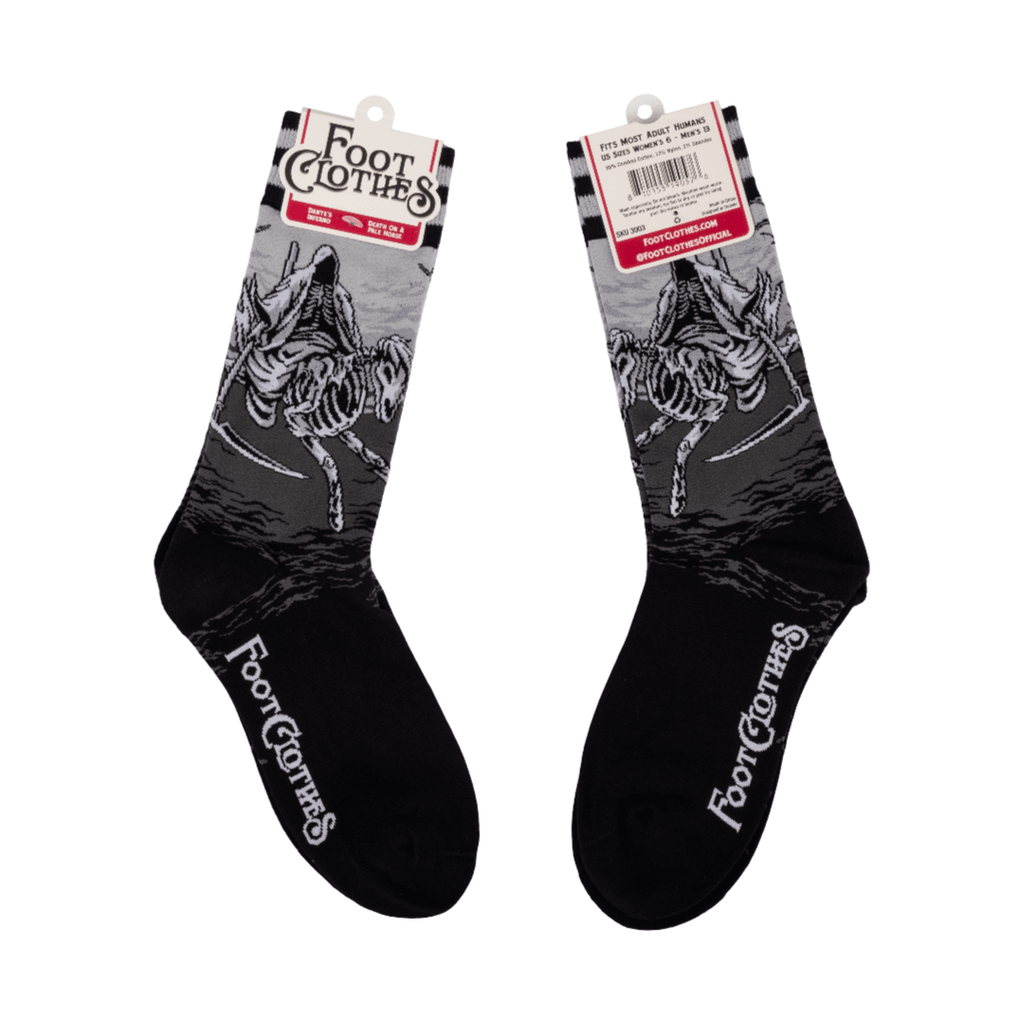 Death on a Pale Horse Crew Socks - Angel's House of Design Co.