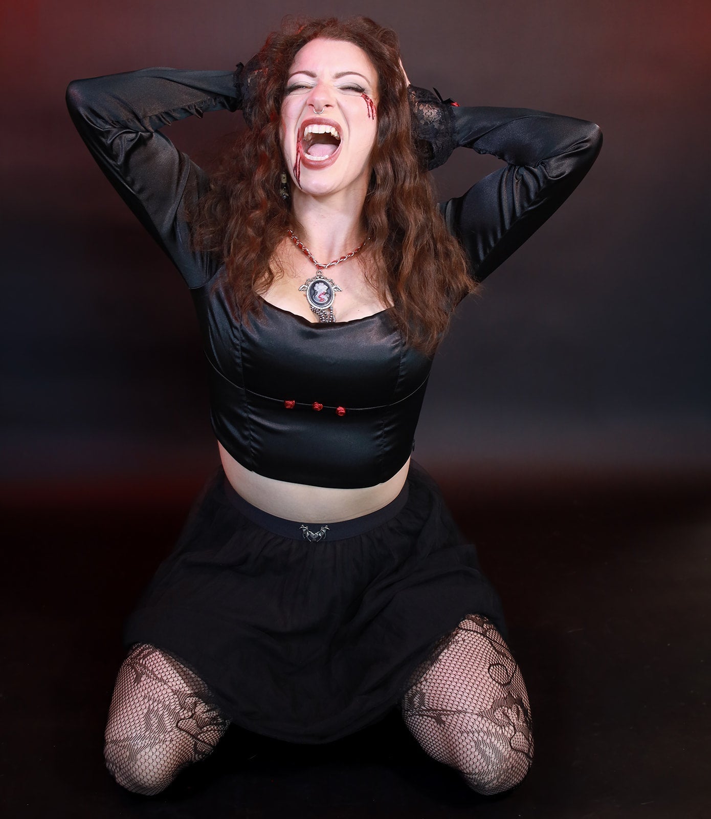 Death’s First Kiss Blouse - Angel's House of Design Co.