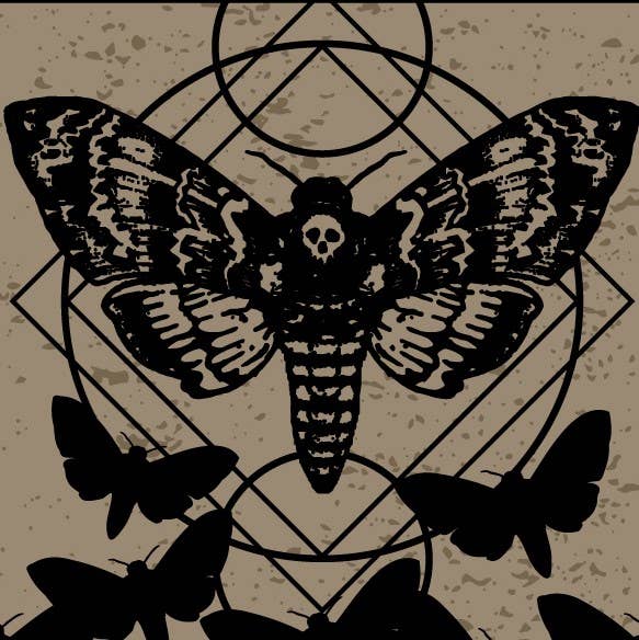 Death's Head Hawkmoth Socks - Angel's House of Design Co.