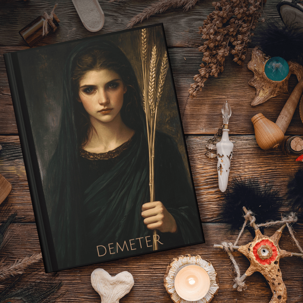 Demeter Goddess Hardcover Journal - Angel's House of Design Co.