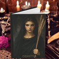 Demeter Goddess Hardcover Journal - Angel's House of Design Co.
