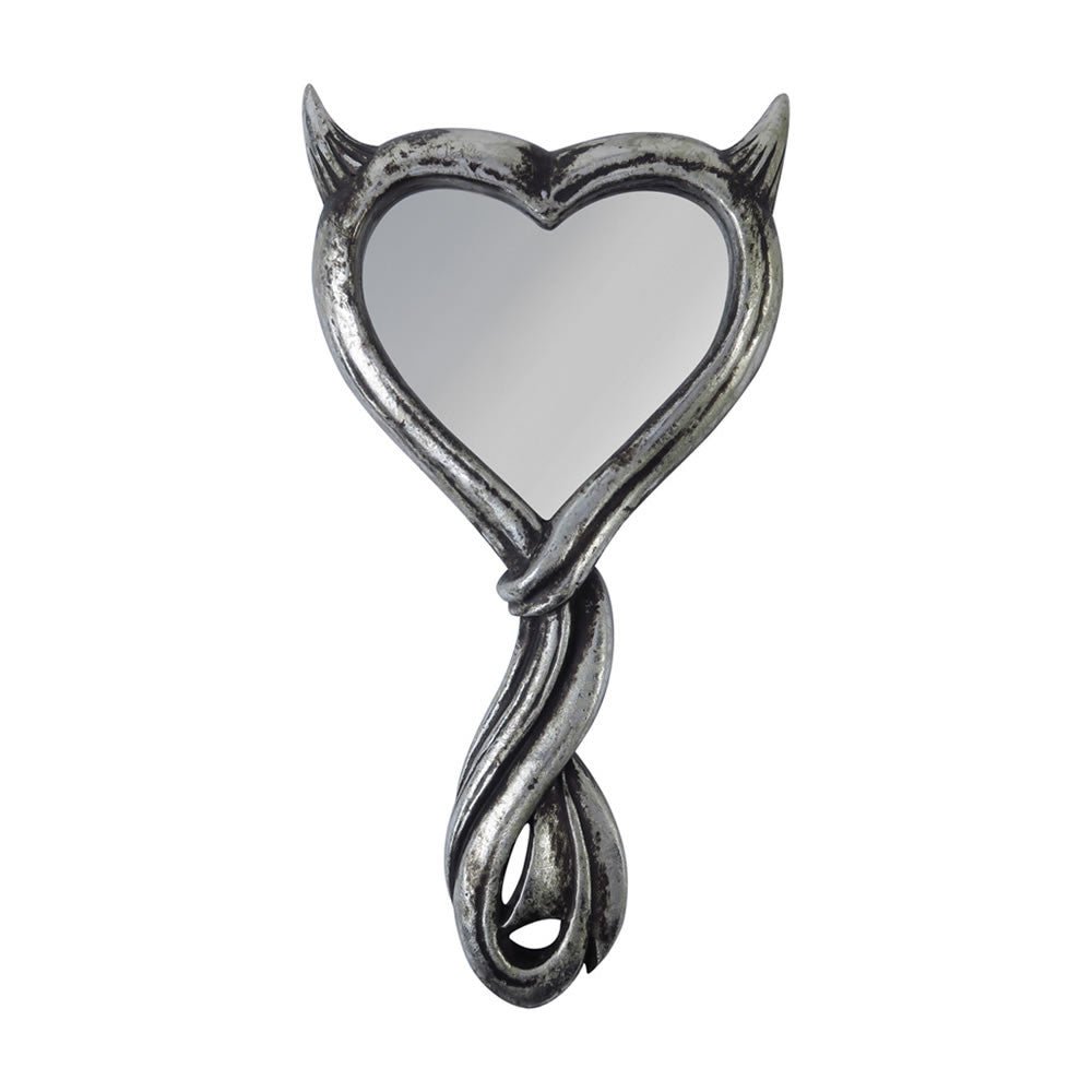 Devil's Heart Hand Mirror - Angel's House of Design Co.