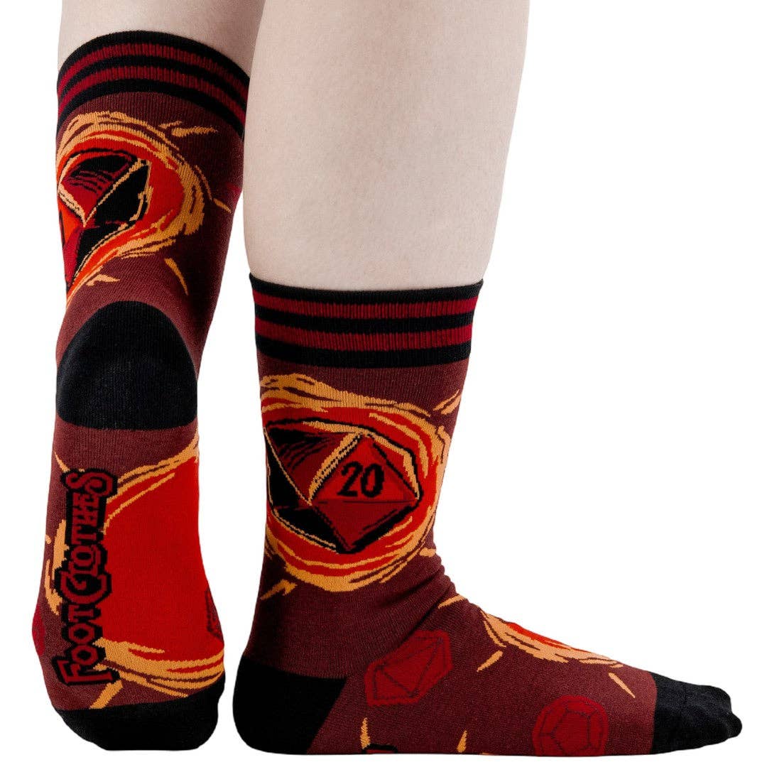Dice of Destiny Crew Socks - Angel's House of Design Co.