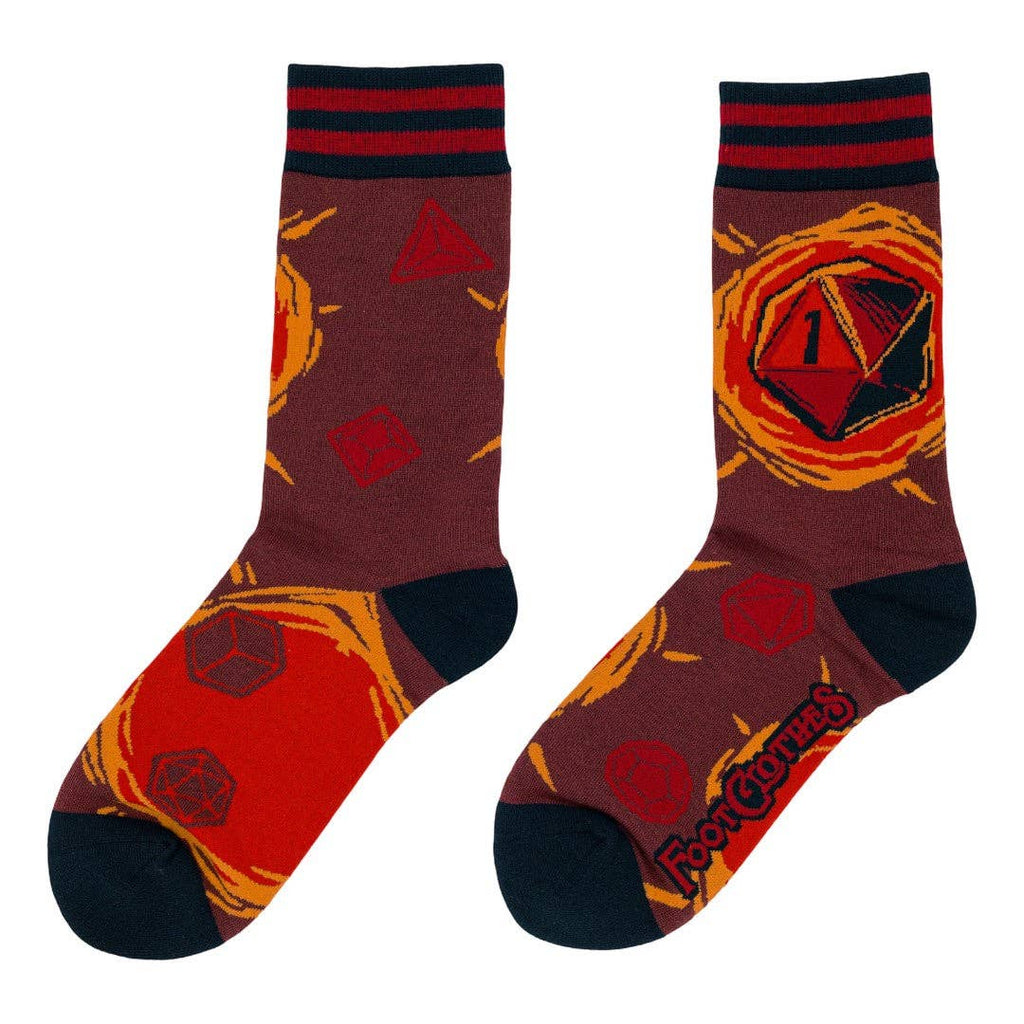 Dice of Destiny Crew Socks - Angel's House of Design Co.