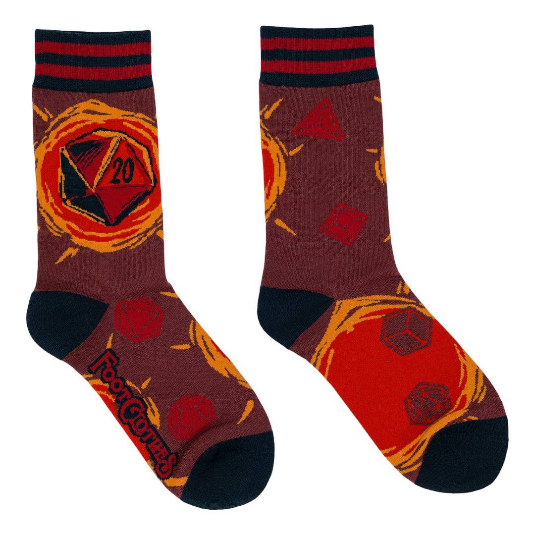 Dice of Destiny Crew Socks - Angel's House of Design Co.