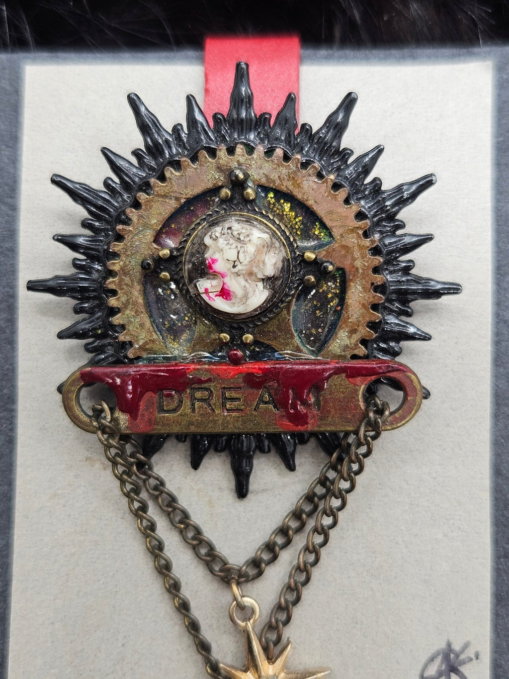 Dream Brooch/Pin by Boneafide Arts - Angel's House of Design Co.