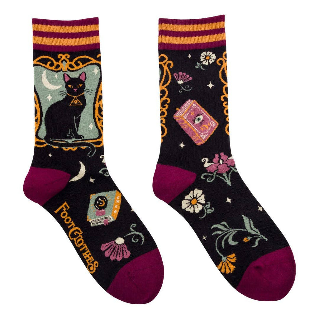 Dutchess Shadowfloof's Mew World Order Crew Socks - Angel's House of Design Co.