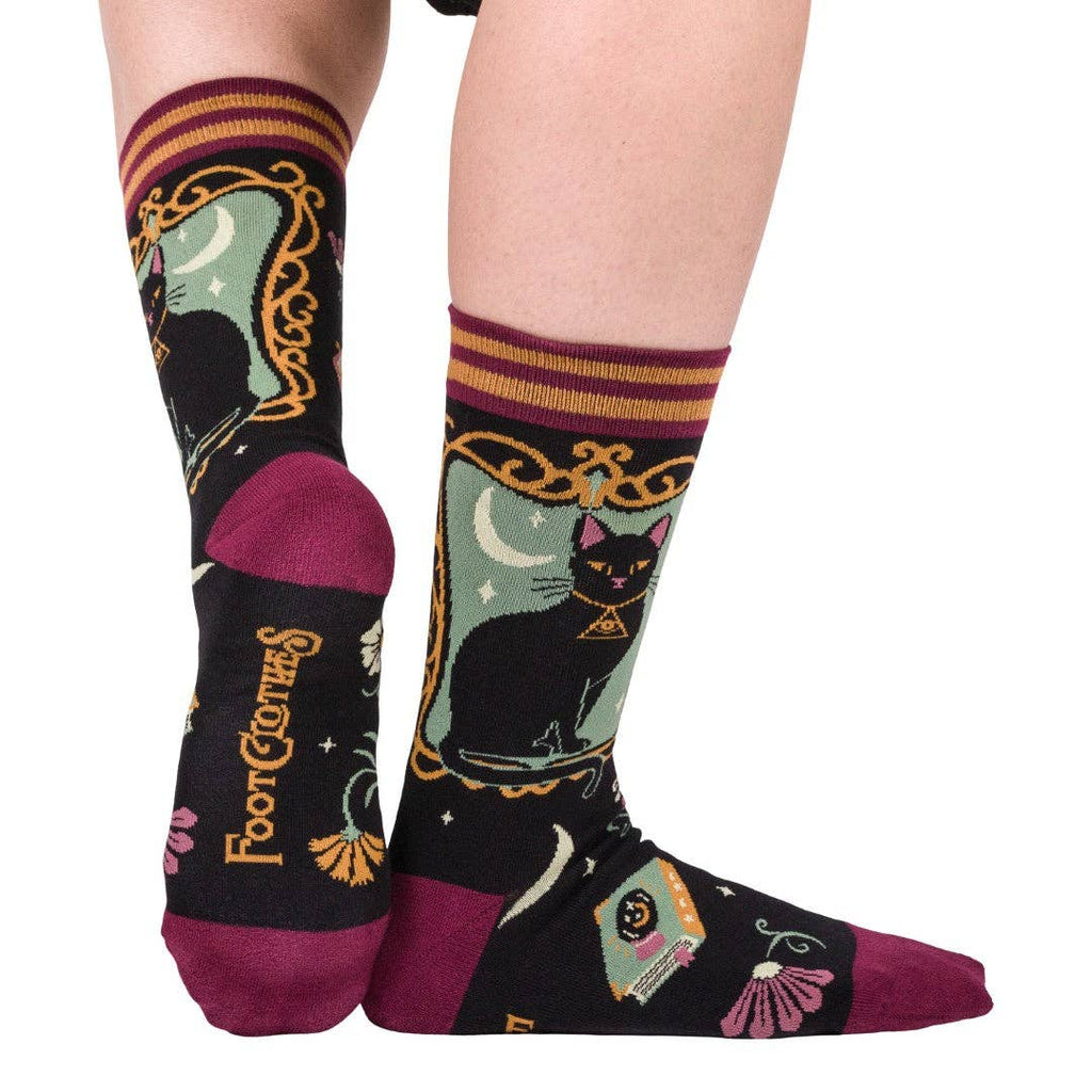 Dutchess Shadowfloof's Mew World Order Crew Socks - Angel's House of Design Co.