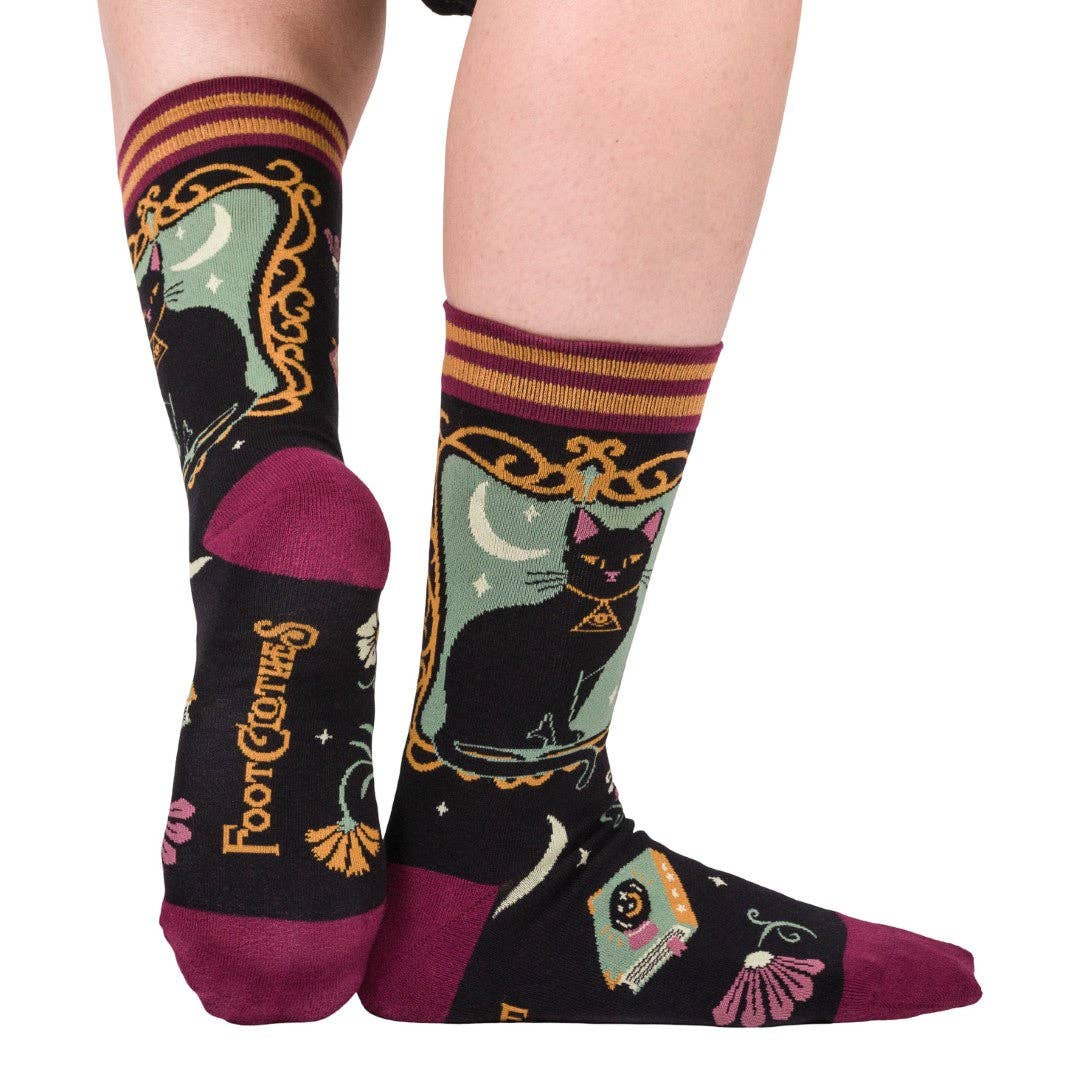 Dutchess Shadowfloof's Mew World Order Crew Socks - Angel's House of Design Co.