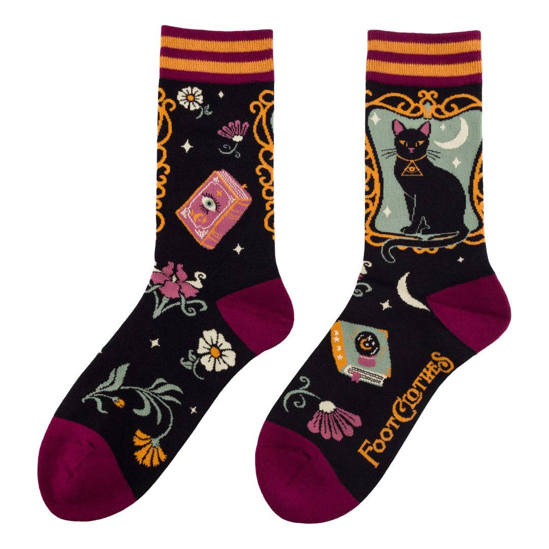 Dutchess Shadowfloof's Mew World Order Crew Socks - Angel's House of Design Co.