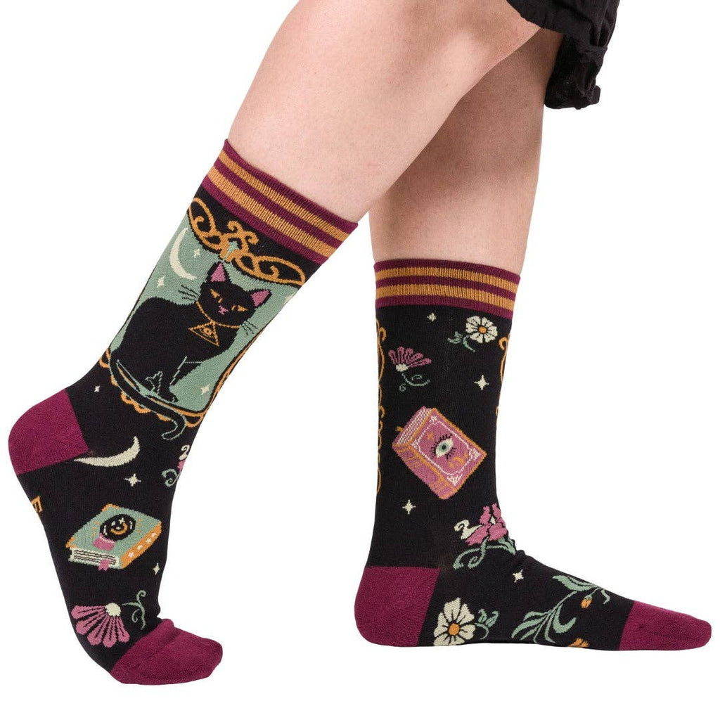Dutchess Shadowfloof's Mew World Order Crew Socks - Angel's House of Design Co.