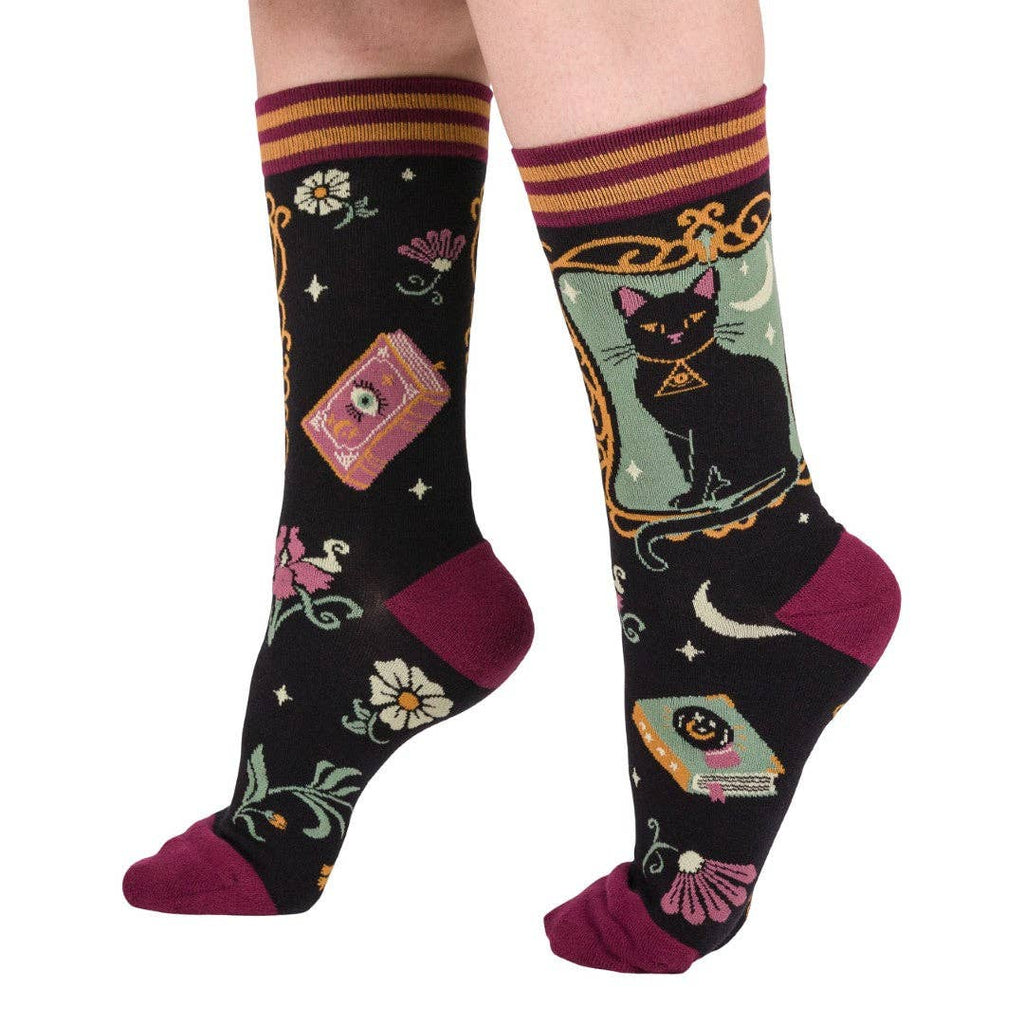 Dutchess Shadowfloof's Mew World Order Crew Socks - Angel's House of Design Co.