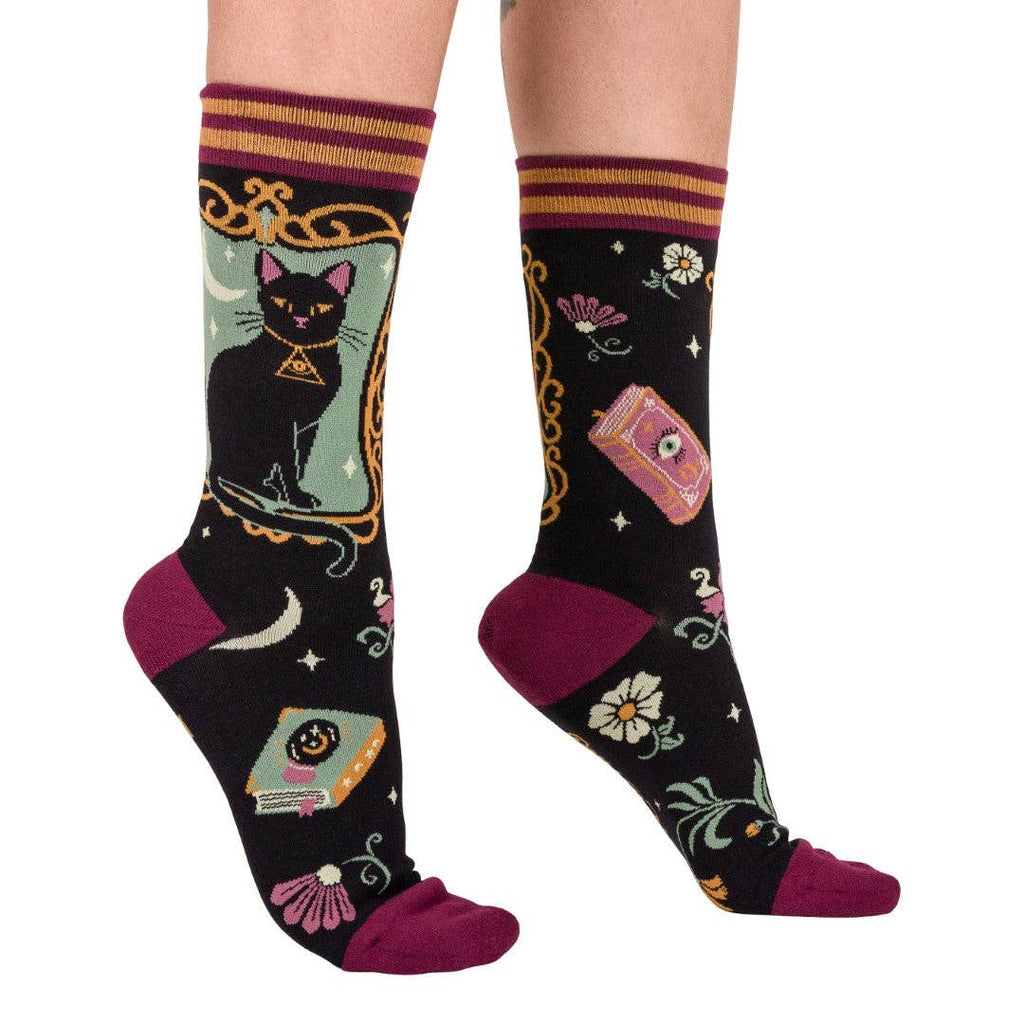 Dutchess Shadowfloof's Mew World Order Crew Socks - Angel's House of Design Co.