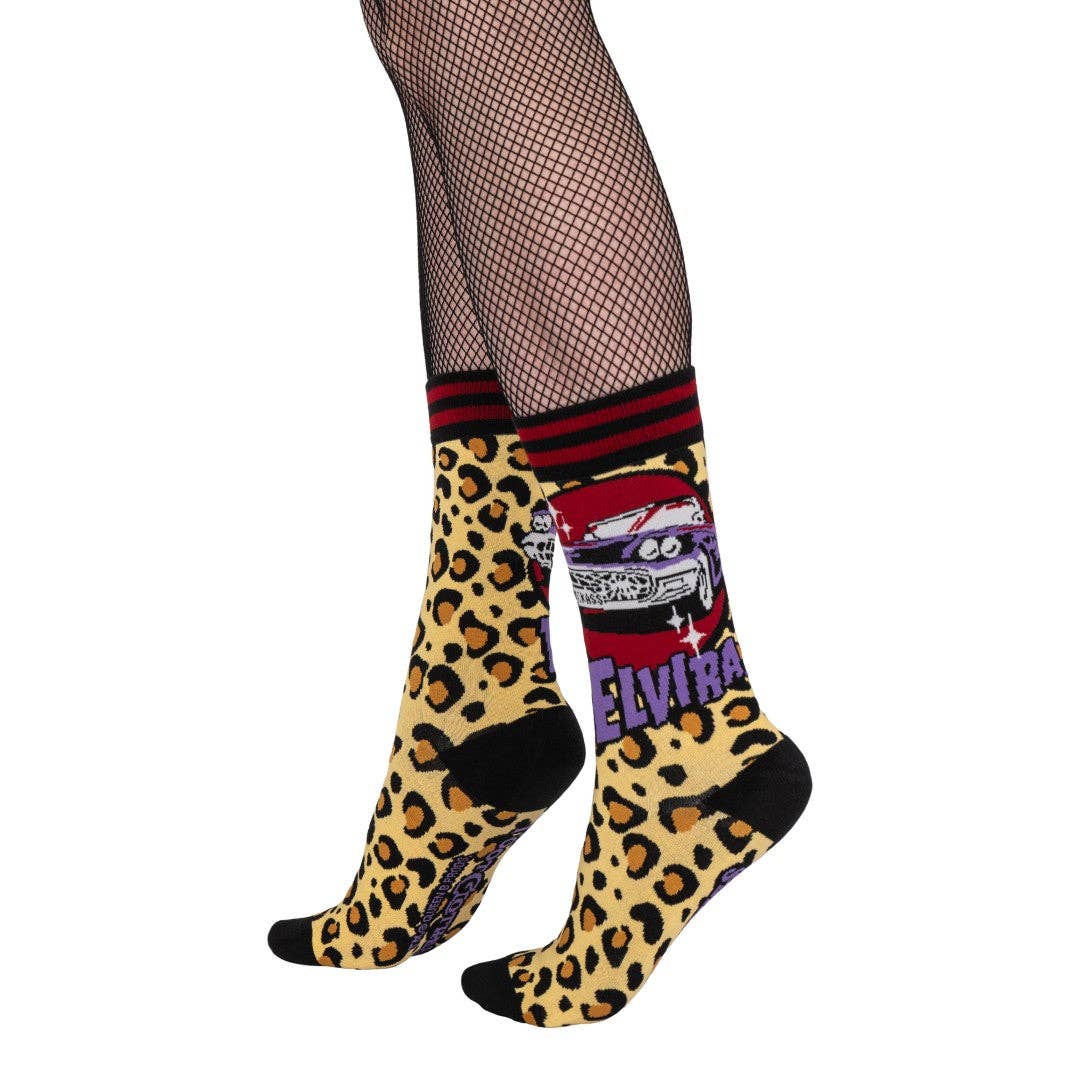 Elvira Macabre Mobile Crew Socks - Angel's House of Design Co.