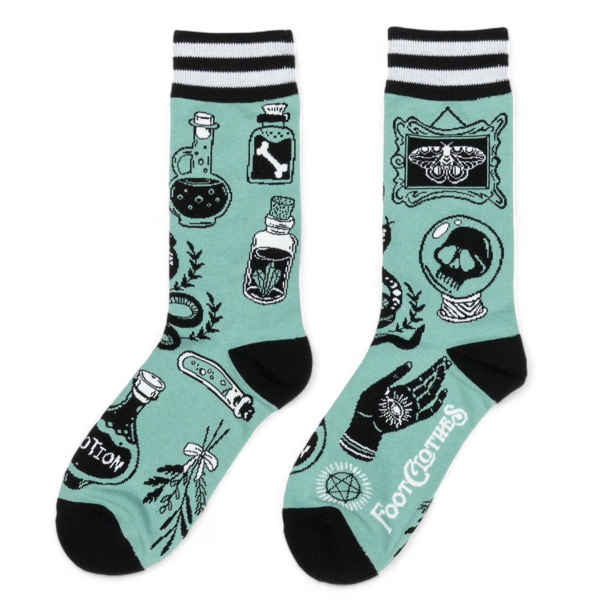 Enchantmint Crew Socks - Angel's House of Design Co.