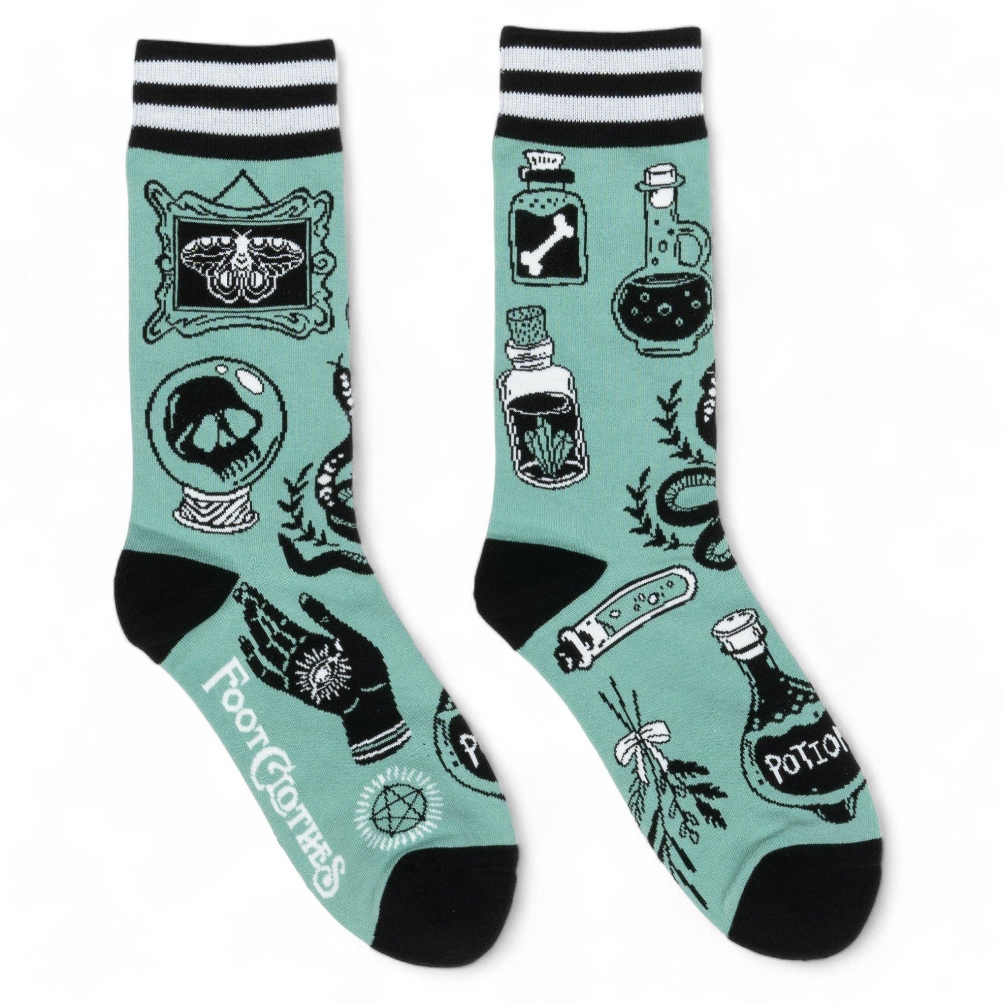 Enchantmint Crew Socks - Angel's House of Design Co.