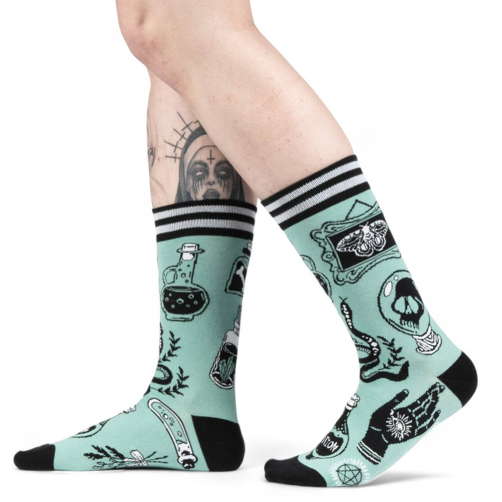 Enchantmint Crew Socks - Angel's House of Design Co.