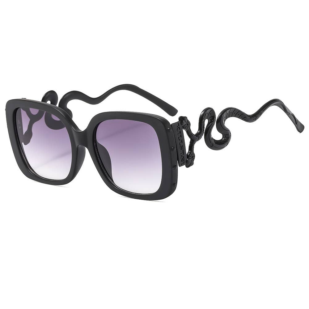 Women's Retro Gothic Double-Headed Snake Sunglasses